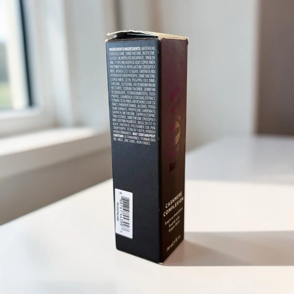 💎 AVON Cashmere Complexion Longwear Foundation Color PECAN Full-Size New In Box